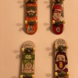 Vintage Tech Deck Bundle - ‘Cliche 4’ Complete Set